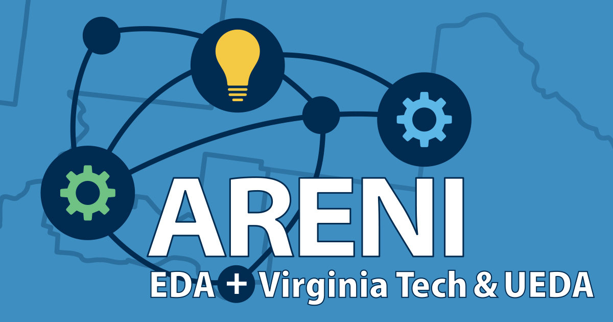ARENI: EDA + Virtinia Tech and UEDA graphic